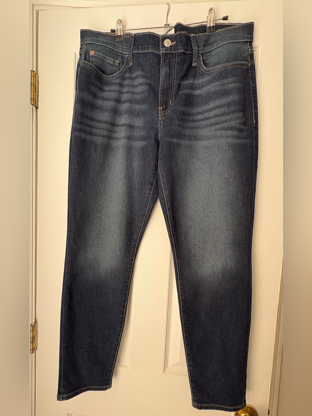 Hudson Jeans Dark Indigo Ankle Crop Jeans